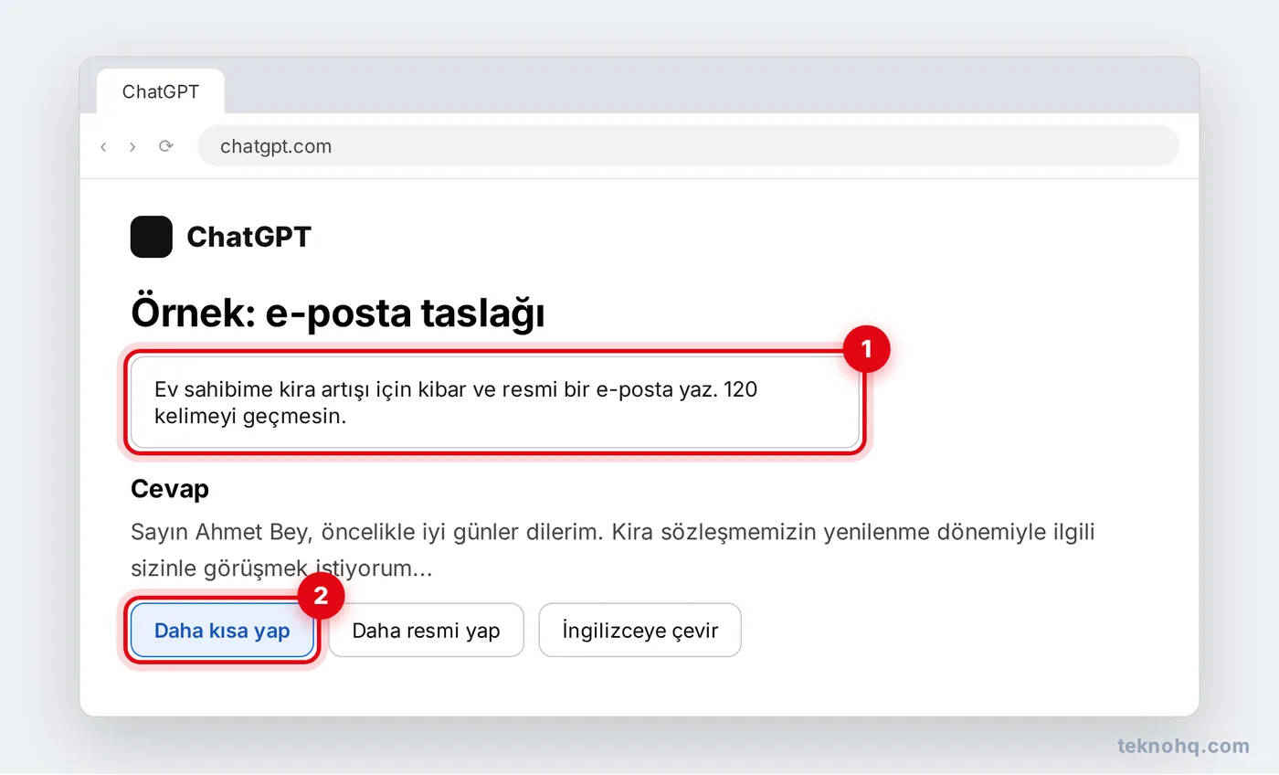 ChatGPT ile Neler Yapılabilir? 14 Pratik Kullanım ve Örnek Komutlar