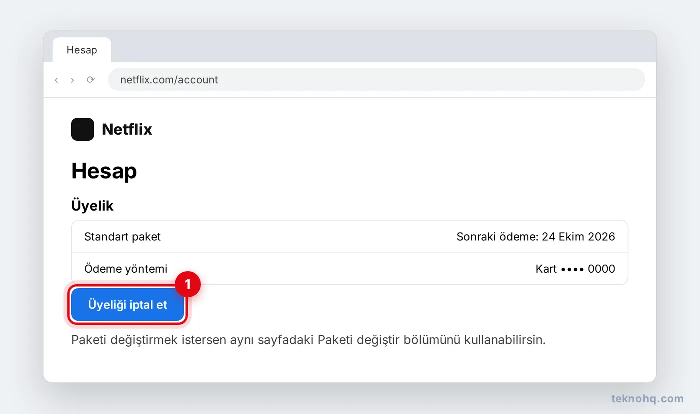 Netflix Üyeliği Nasıl İptal Edilir? Telefondan ve Bilgisayardan