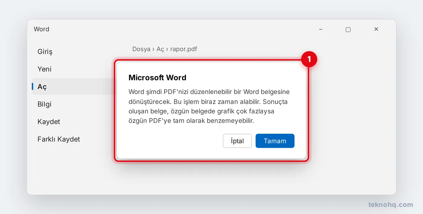 PDF Word'e Nasıl Çevrilir? Word, Google Dokümanlar ve OCR ile Dönüştürme